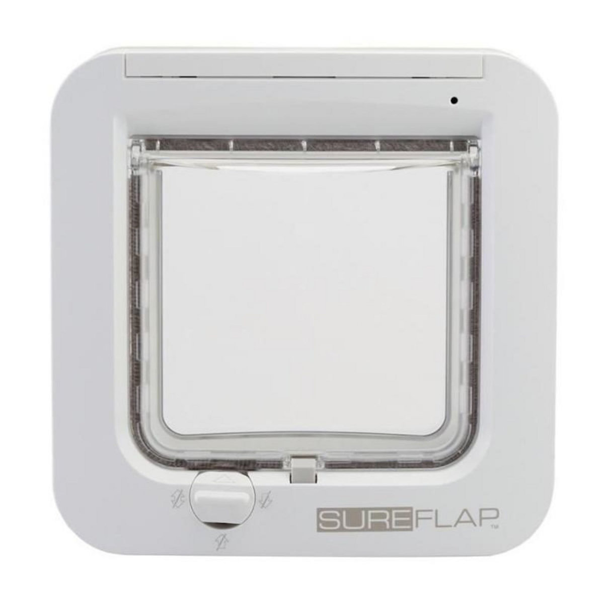 GENERIQUE SUREFLAP Chatiere a puce electronique blanc