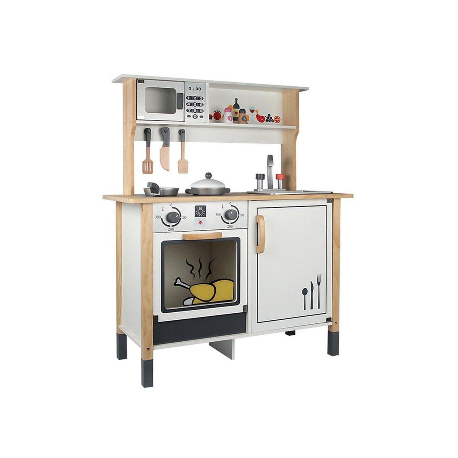 Cuisine 1001jouets 86 Cm Accessoires Bois - vue 2