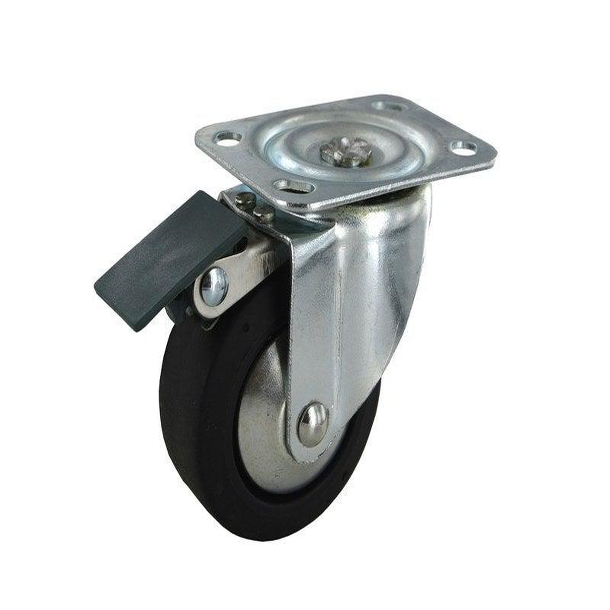 GUITEL POINT M Roulette Pivotante À Platine, Diam.65 Mm