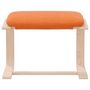 Voir la diapositive 4 : VIDAXL Repose-pied Jaune fonce 51x41x40 cm Tissu
