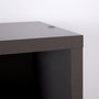 Voir la diapositive 6 : IDIMEX Etagères modulables MUSIQUE pour CD et DVD, en mélaminé