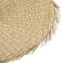 Voir la diapositive 3 : TOILINUX Lot de 6 sets de table cuba - Diamètre 38 cm - Beige