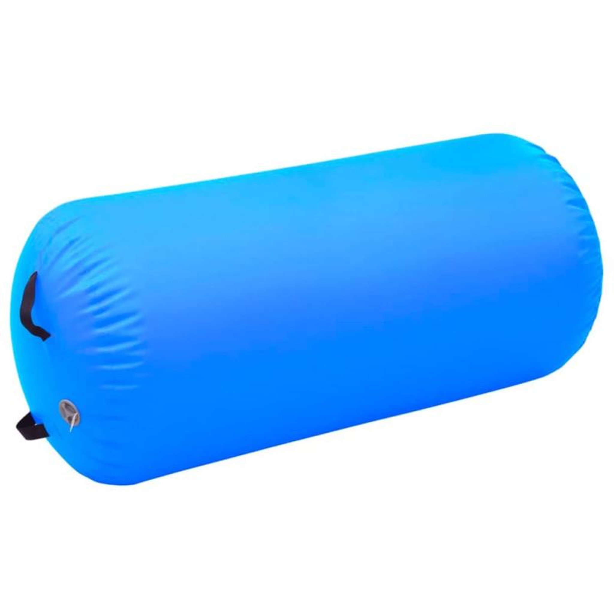 Voir la diapositive 2 : VIDAXL Rouleau gonflable de gymnastique avec pompe 120x75 cm PVC Bleu