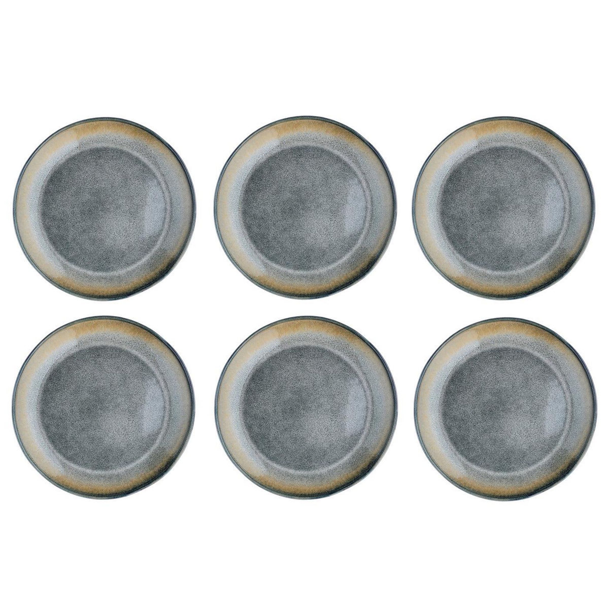 BJORN Assiette GENESIS Ø27cm - 6 pièces - Terre