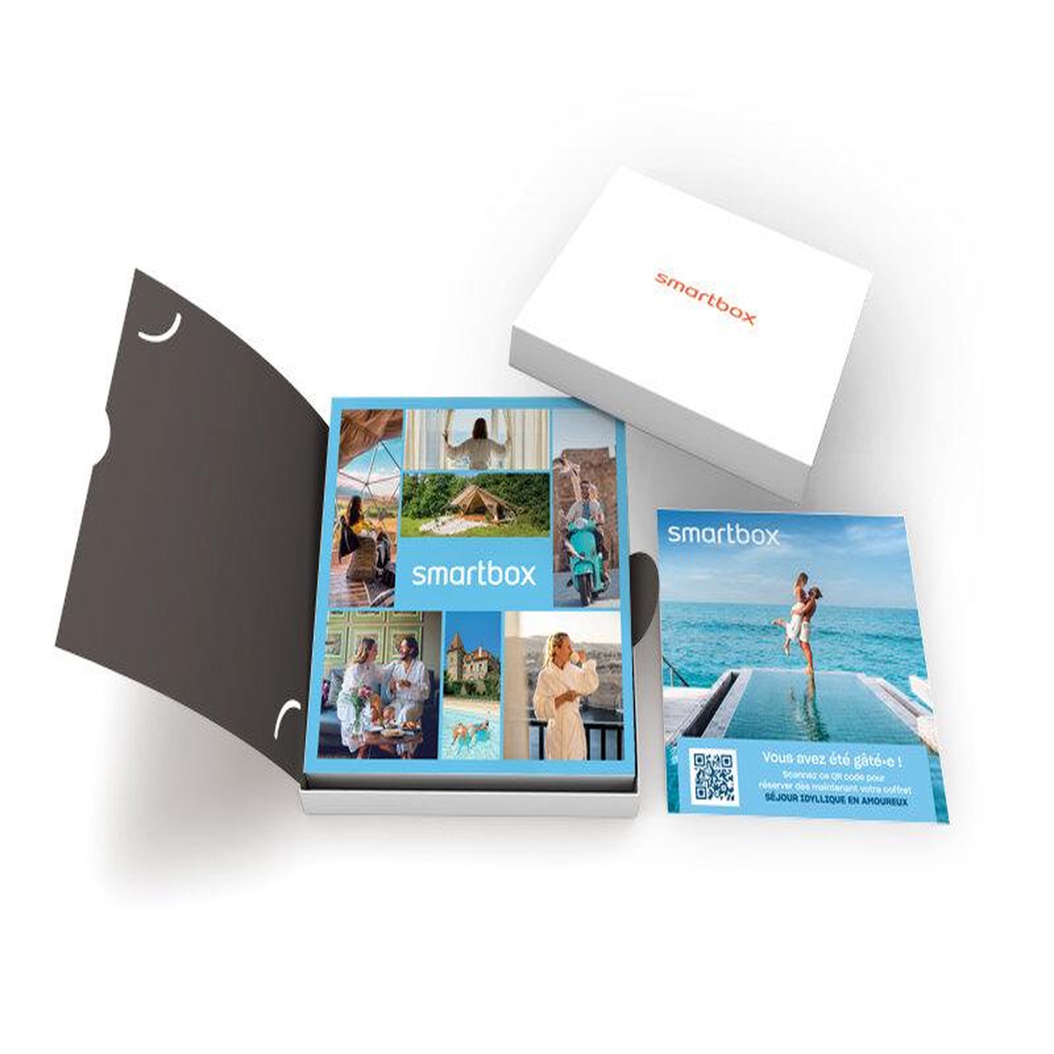Voir la diapositive 2 : Smartbox Séjour idyllique en amoureux - coffret cadeau séjour