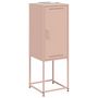 Voir la diapositive 4 : VIDAXL Buffet haut rose 36x39x107 cm acier