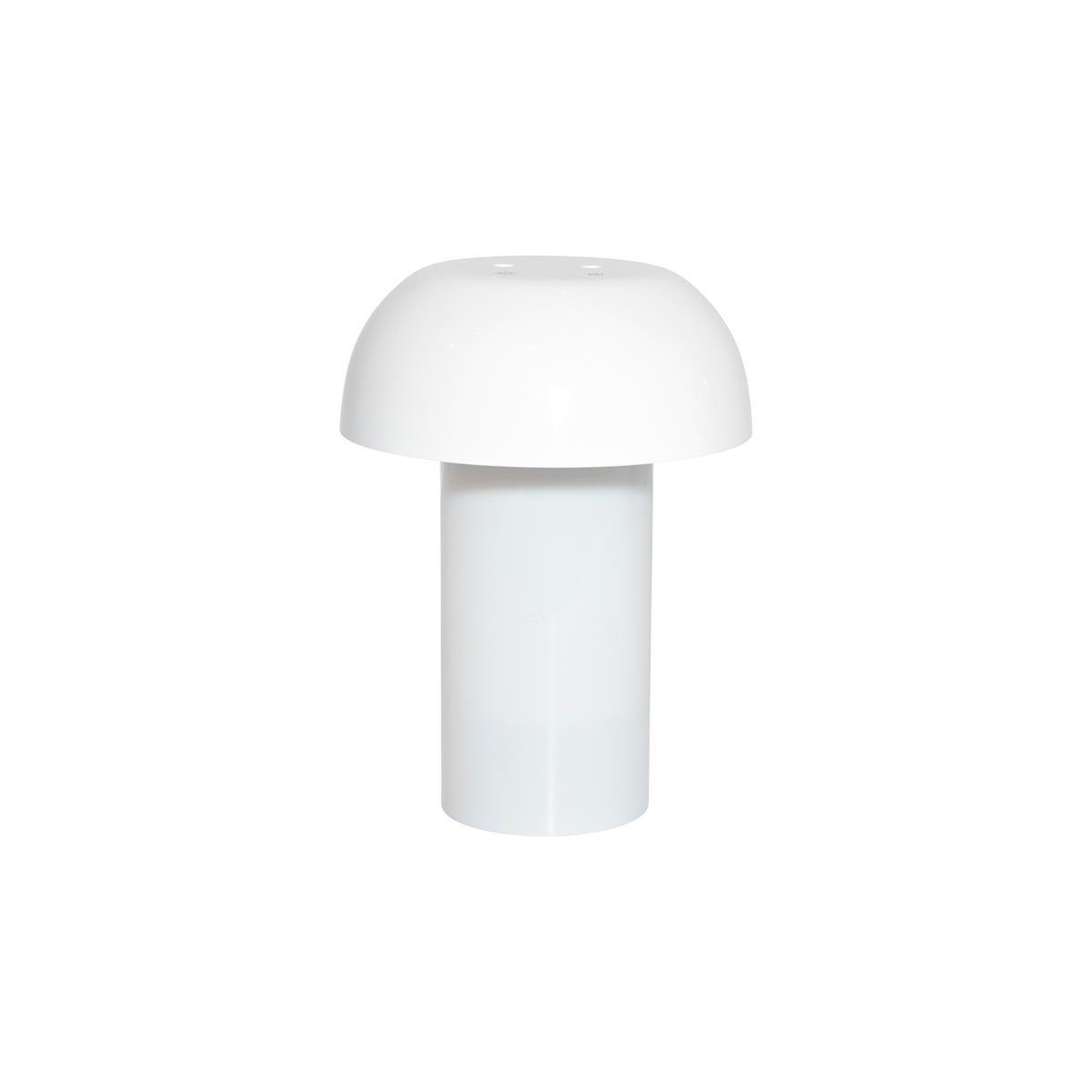 The Home Deco Factory Lampe à poser led & diffuseur  champignon  19cm blanc