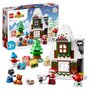 LEGO DUPLO 10976 La maison en pain d'épices du Père Noel, Jouet Enfants 2 Ans