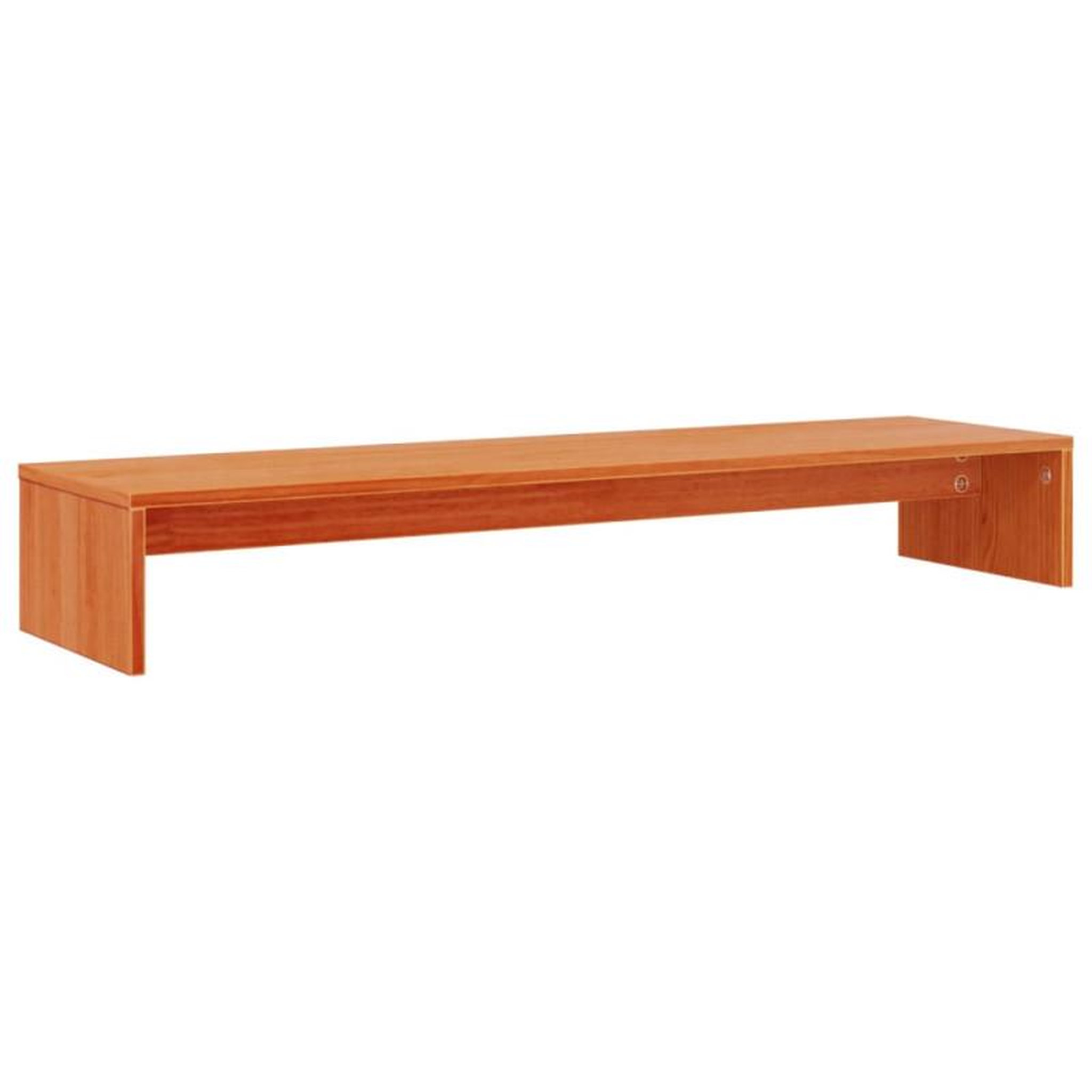 Voir la diapositive 6 : VIDAXL Support de moniteur marron miel 100x27x15 cm bois de pin solide