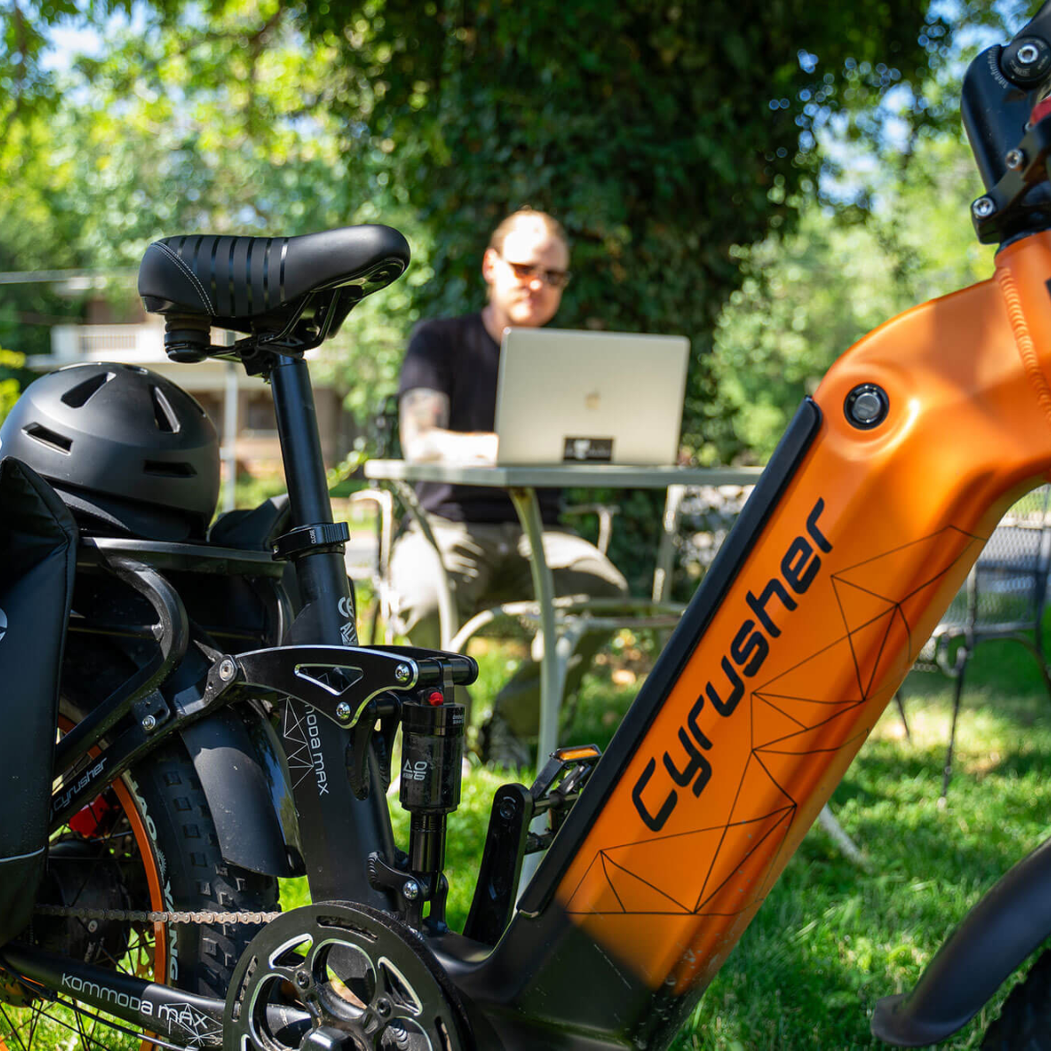 Voir la diapositive 4 : CYRUSHER Vélo électrique Fat Bike Cyrusher Kommoda 3.0