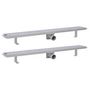 Voir la diapositive 2 : VIDAXL Drain de douche lineaire 2 pcs 930 x 140 mm Acier inoxydable