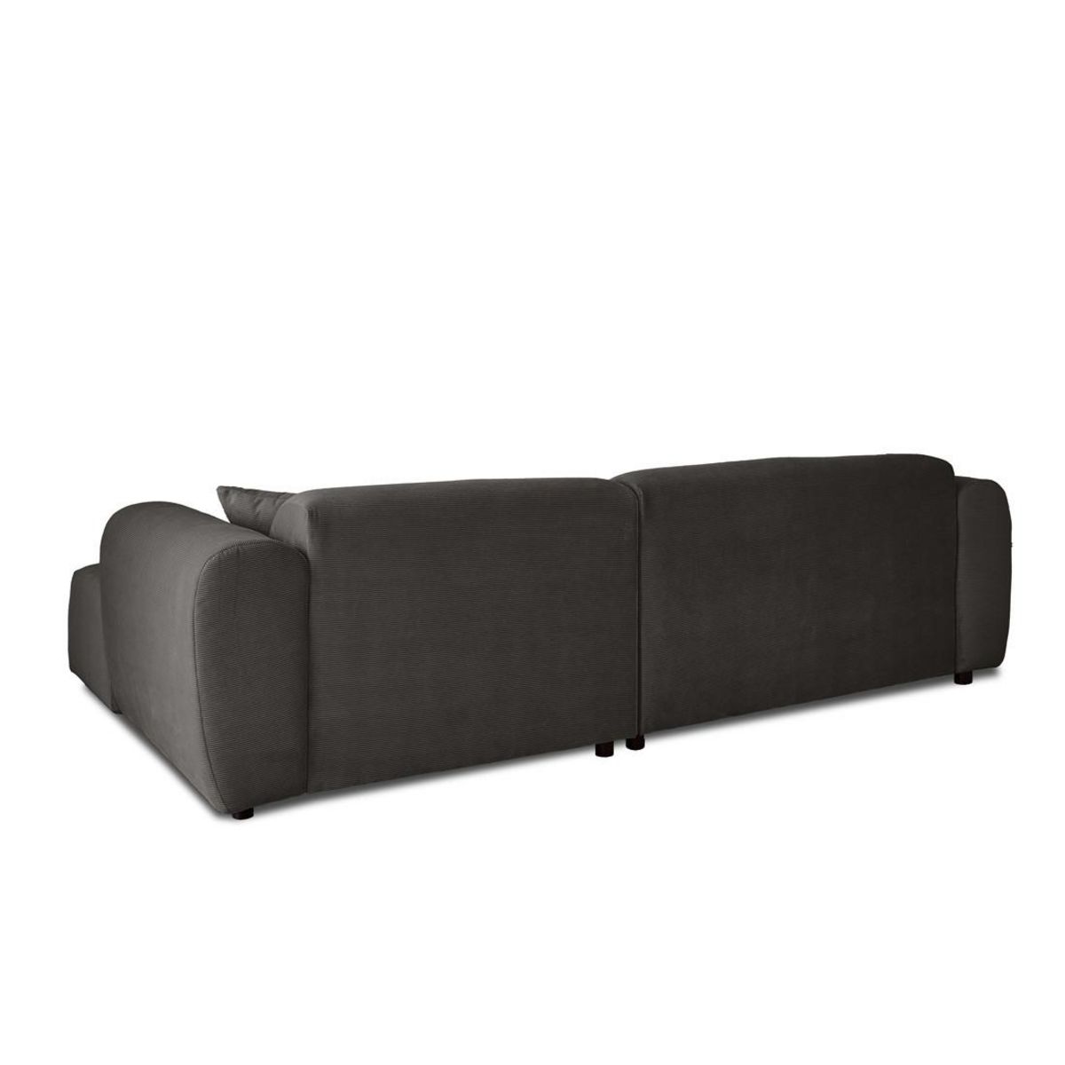 LISA DESIGN Aumance - canapé d'angle droit 4 places - en velours côtelé