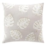 Paris Prix Coussin Déco Imprimé  Evasion  45x45cm Beige