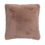 Voir la diapositive 1 : Paris Prix Coussin Imitation Fourrure  Cutie  45x45cm Rose Poudré