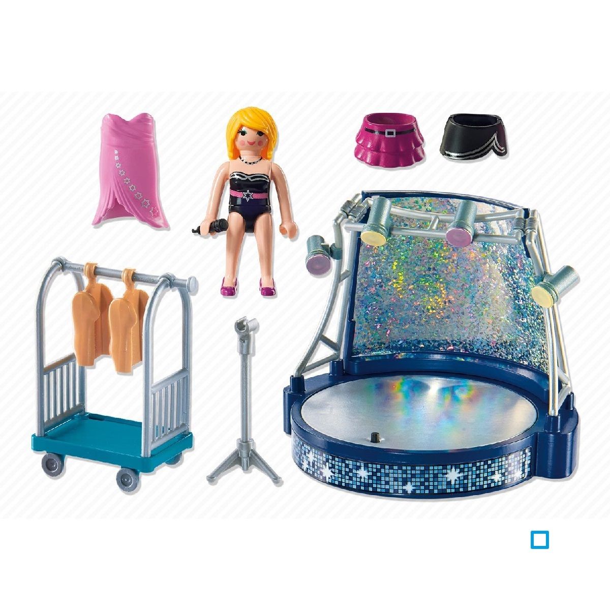 PLAYMOBIL 6983 - Family Fun - Scène avec artiste 