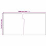 Voir la diapositive 6 : VIDAXL Paravent de balcon marron clair 1000x100 cm resine tressee