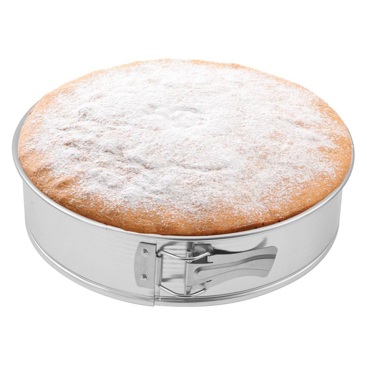 ZENKER Set de 3 moules à manqué à charnière 18,5 cm + 26 cm + 28 cm Zenker Silver