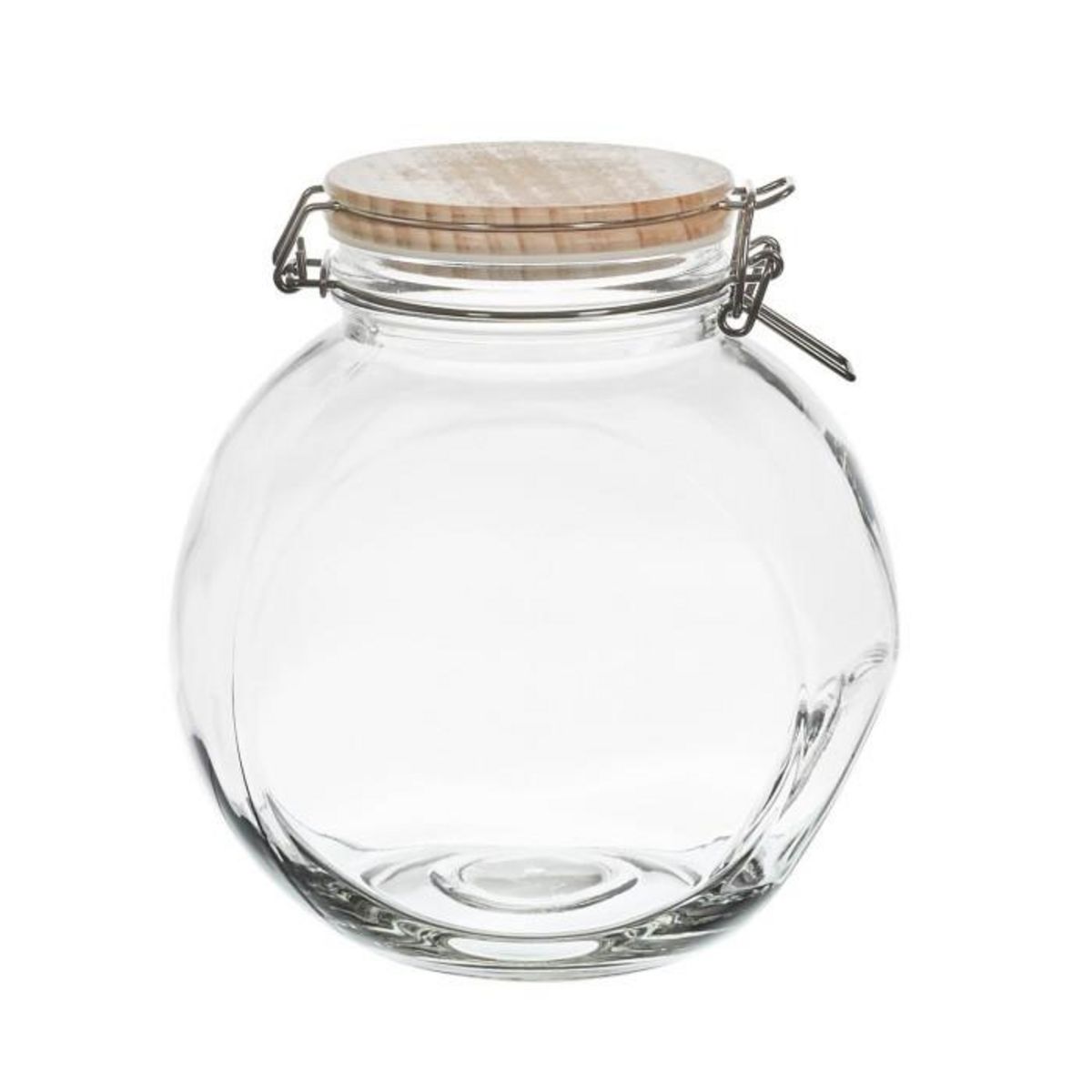 Paris Prix Bocal de Conservation  Bois  2,2L Transparent