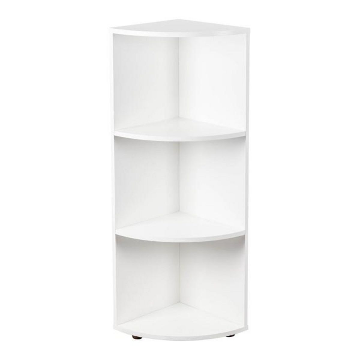 Paris Prix Étagère d'Angle 3 Niveaux  Jake  110cm Blanc