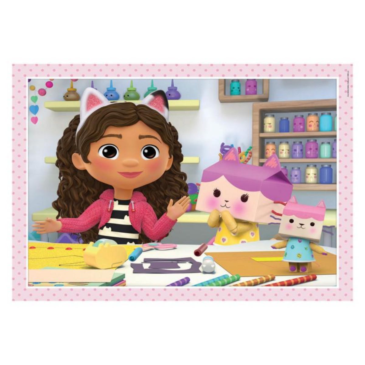 CLEMENTONI Clementoni 4in1 Puzzle Gabby's Dollhouse 21524
