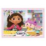 Voir la diapositive 3 : CLEMENTONI Clementoni 4in1 Puzzle Gabby's Dollhouse 21524