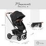 Voir la diapositive 4 : HAUCK Poussette combinée Pacific 4 Shop N Drive - Caviar
