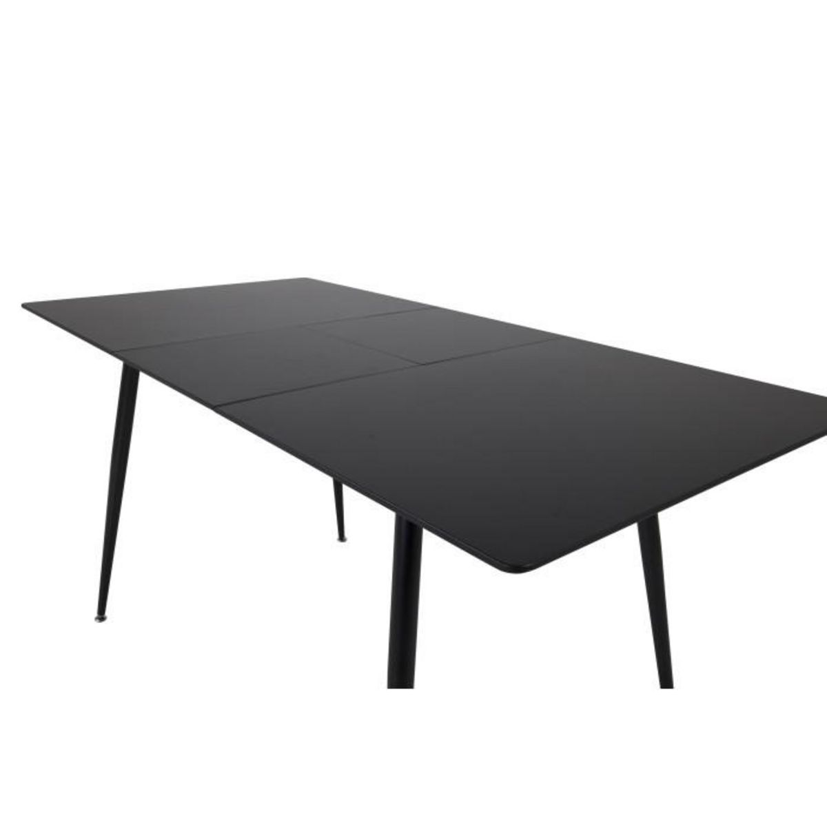 Paris Prix Table à Manger Extensible  Silar  120-160cm Noir