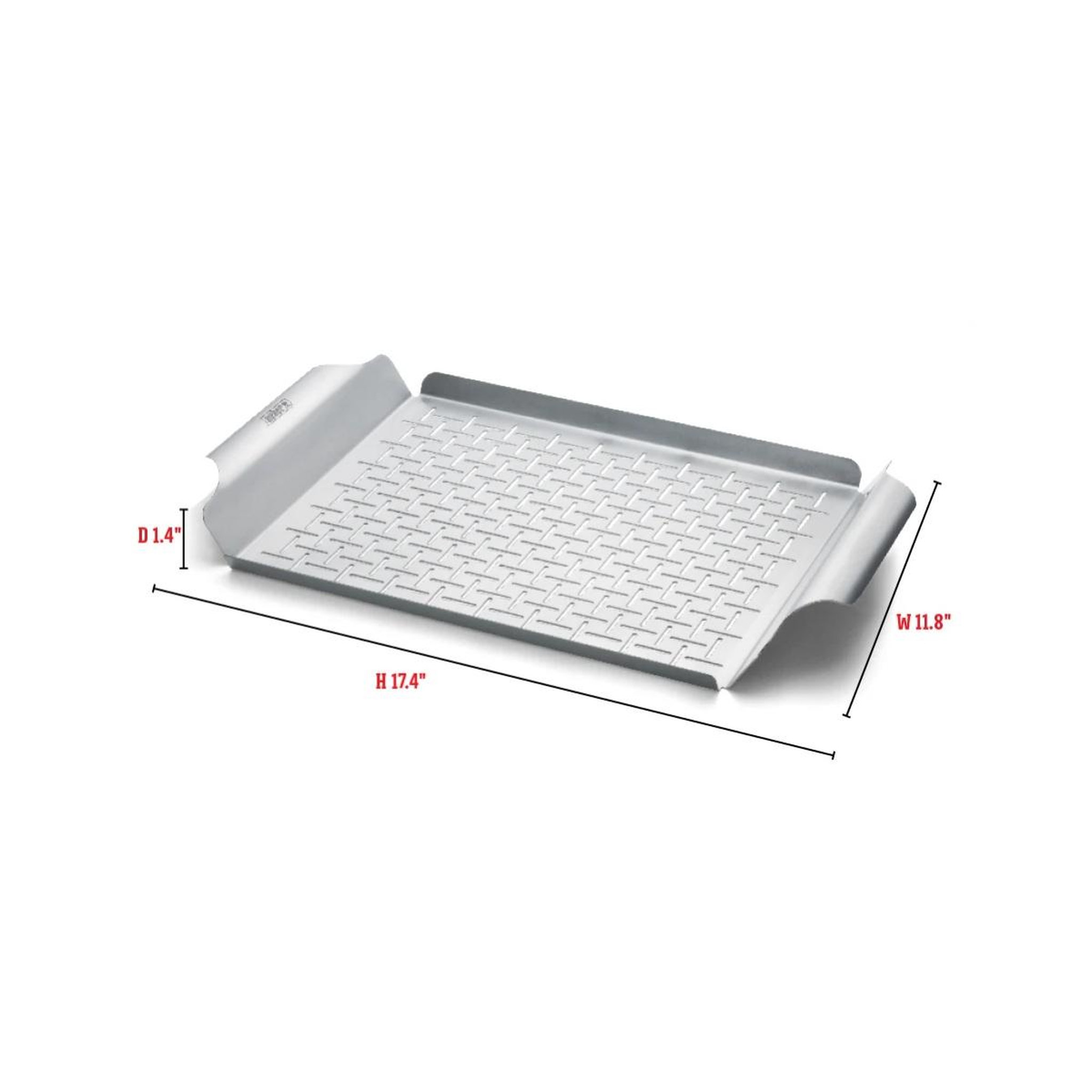 Voir la diapositive 2 : Weber Plat de cuisson rectangle - 6435