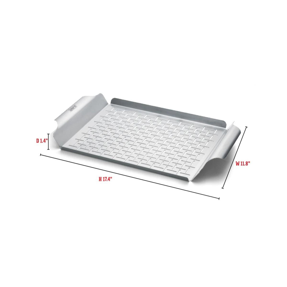 Weber Plat de cuisson rectangle - 6435