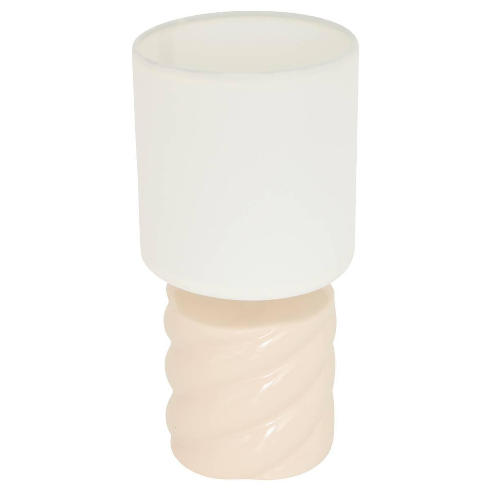 ATMOSPHERA Lampe à Poser en Grès  Noly  27cm Ivoire