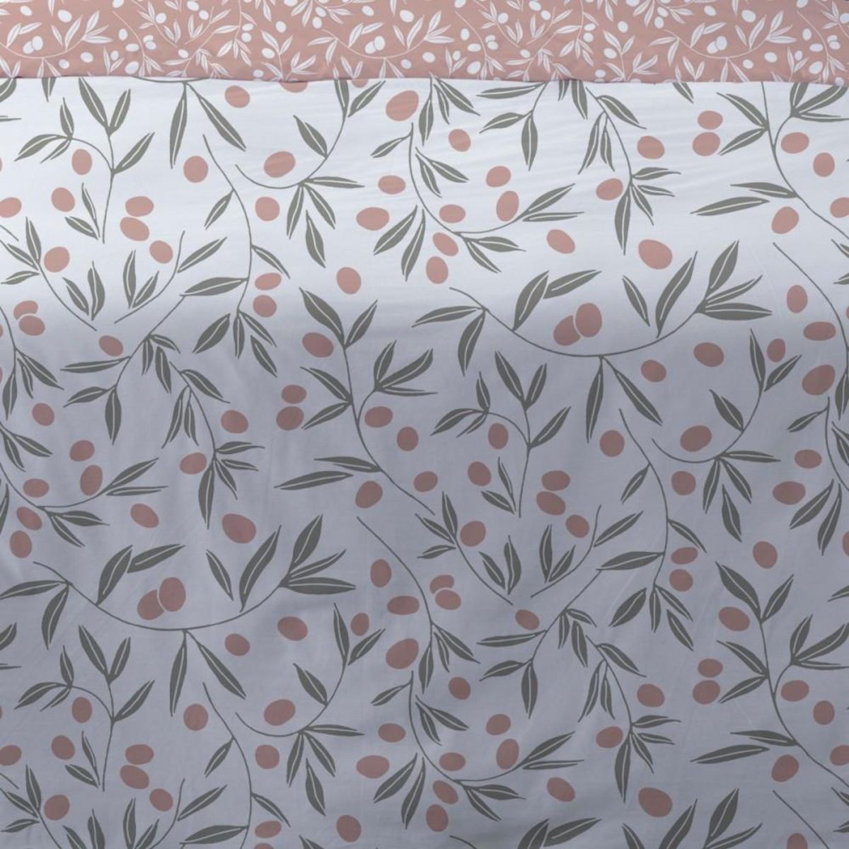 Dourev Housse de couette 240x220 MISAKI ROSE + 2 taies