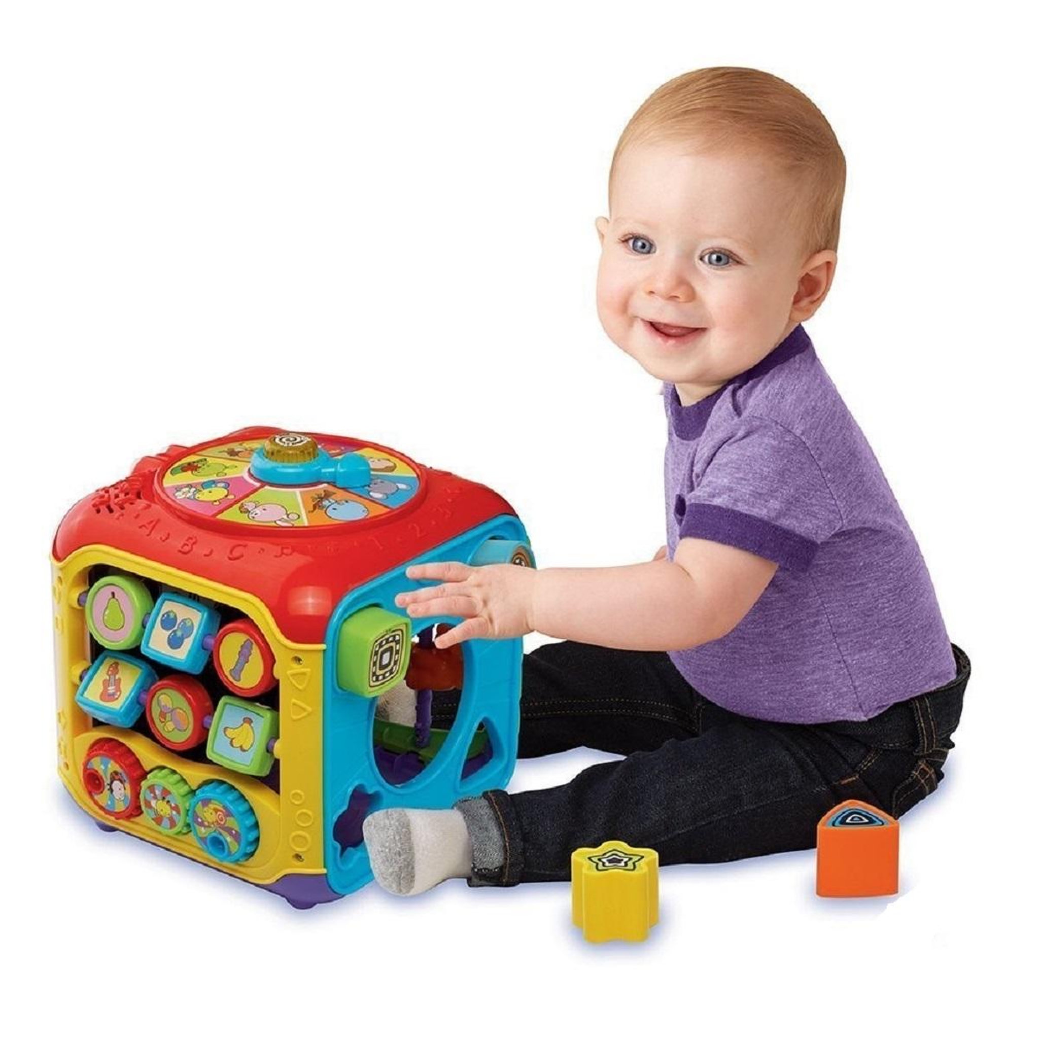 Voir la diapositive 3 : VTECH Super cube des découvertes