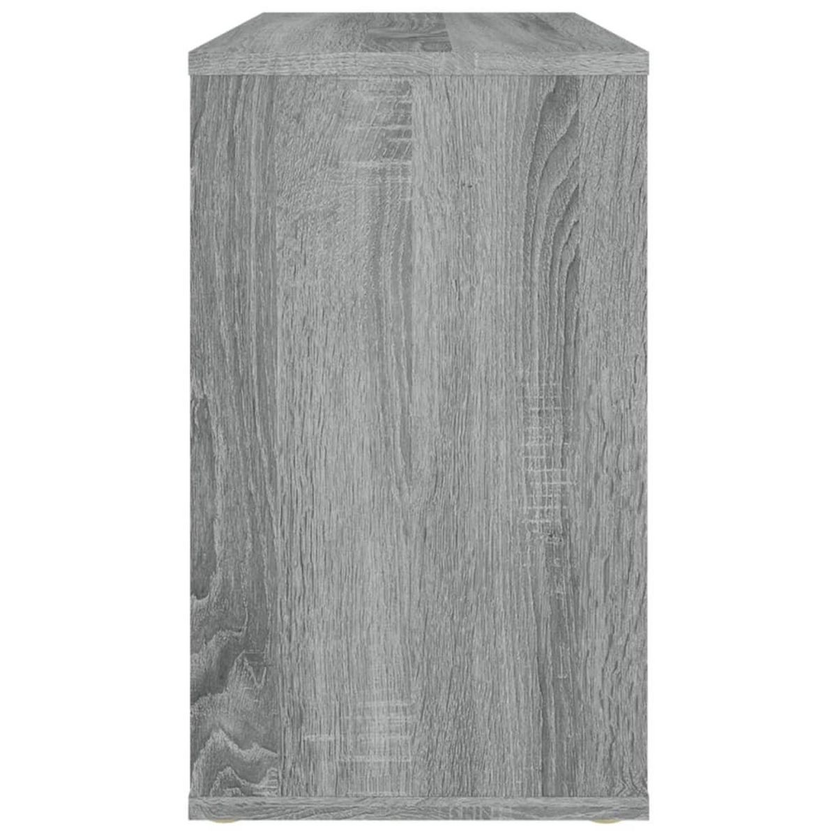 VIDAXL Armoire laterale Sonoma gris 60x30x50 cm Bois d'ingenierie
