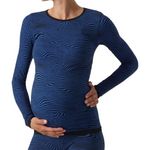 MAMALICIOUS T shirt Manches Longues Bleu Femme Mamalicious Kenya. Coloris disponibles : Noir