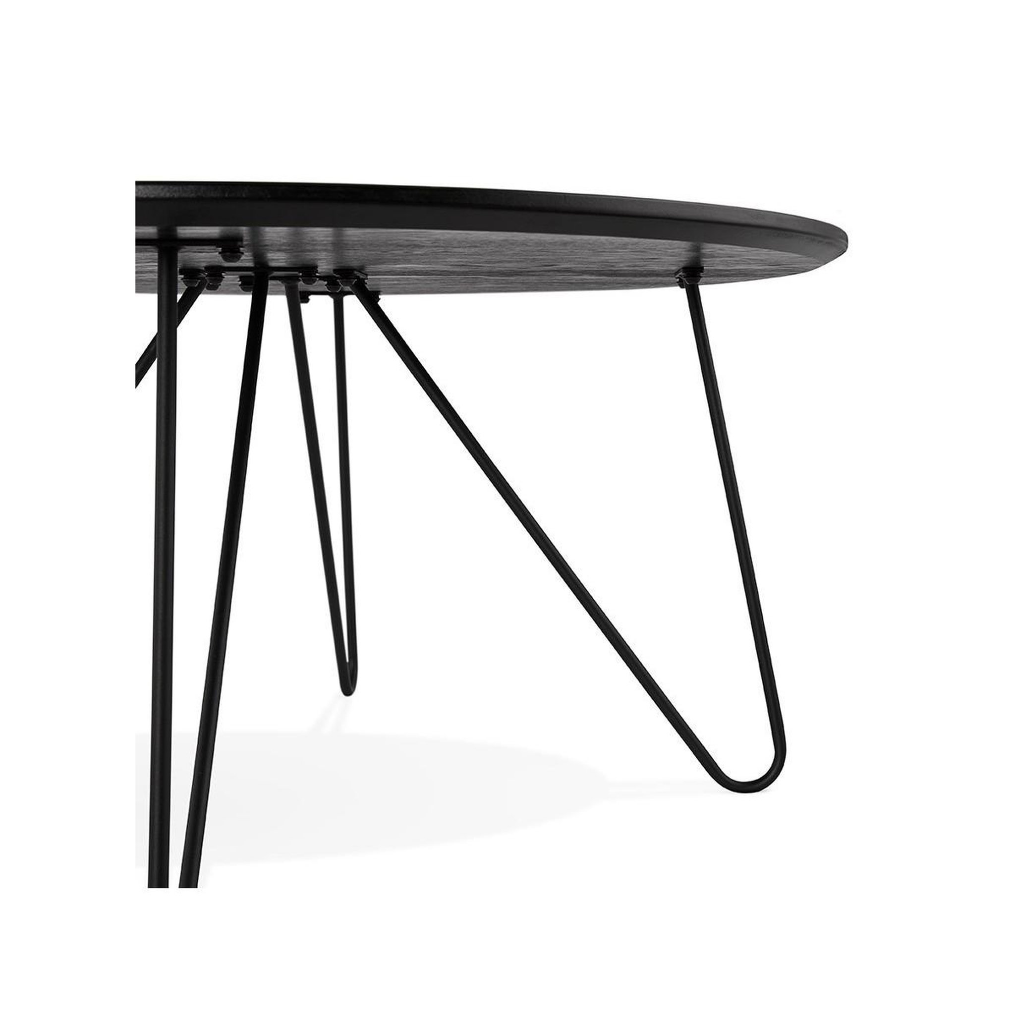 Voir la diapositive 6 : Paris Prix Table basse design  winy  80cm noir