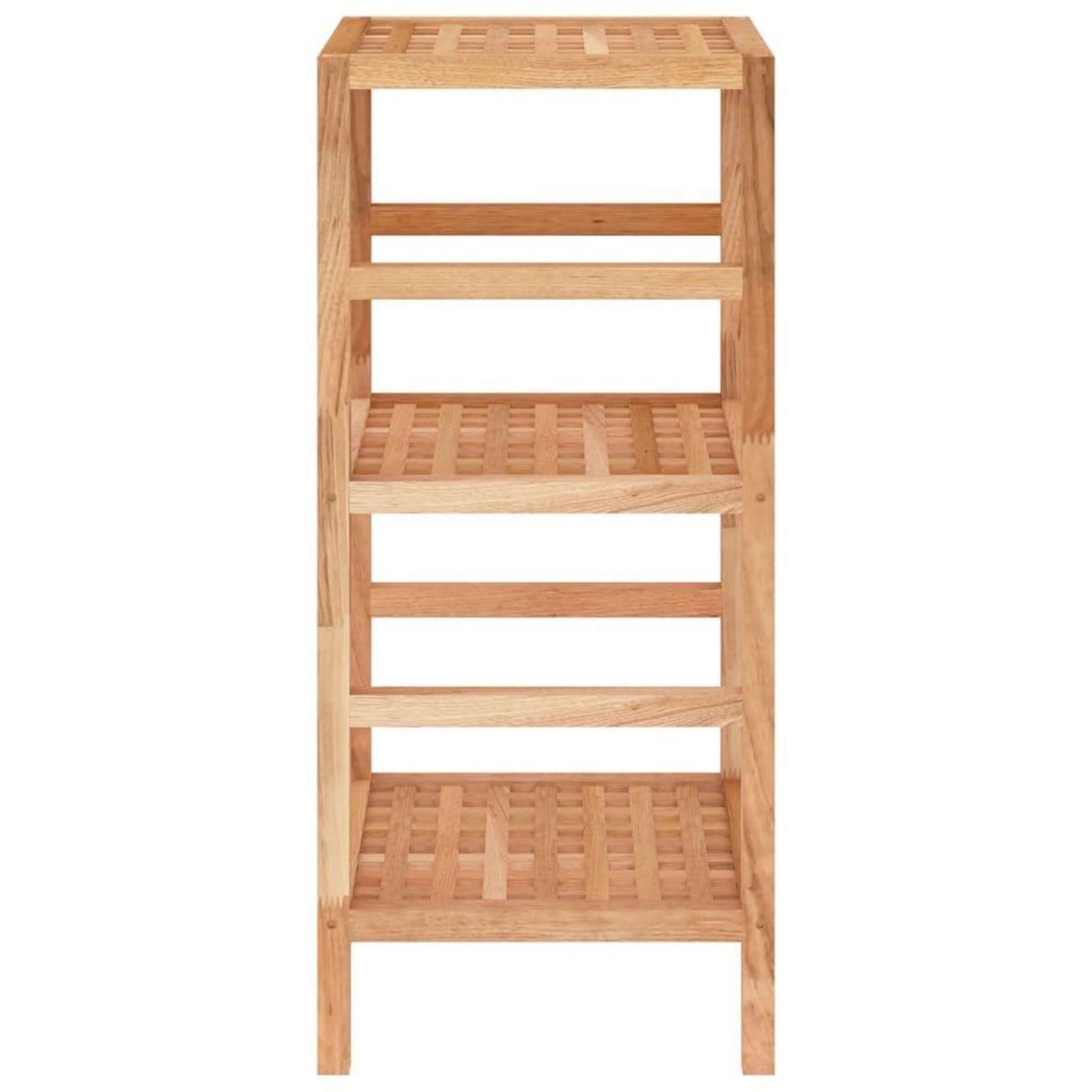 VIDAXL Etagere de salle de bain 35,5x35,5x79 cm Bois massif de noyer