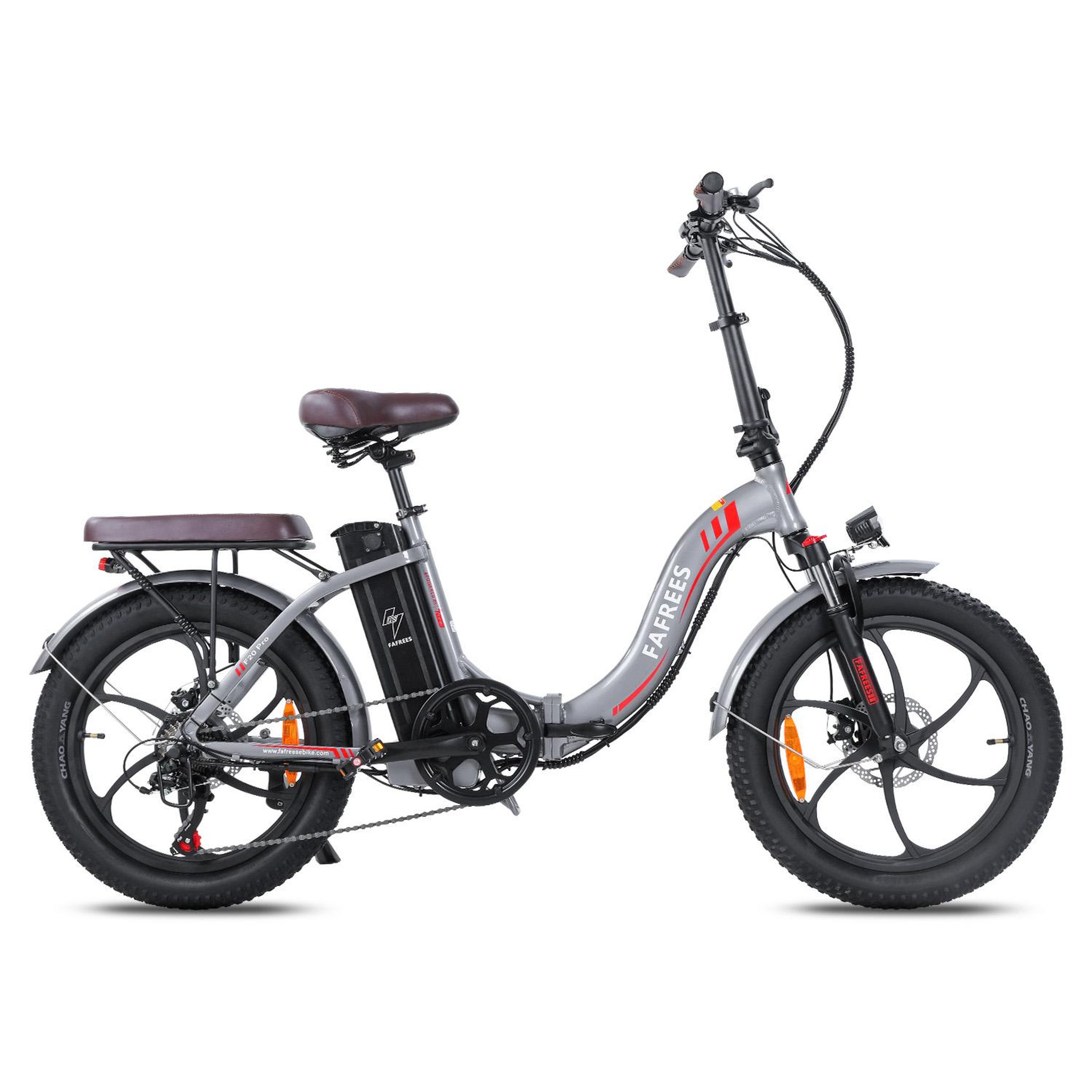 Voir la diapositive 3 : FAFREES Vélo électrique à gros pneus fafrees f20 pro