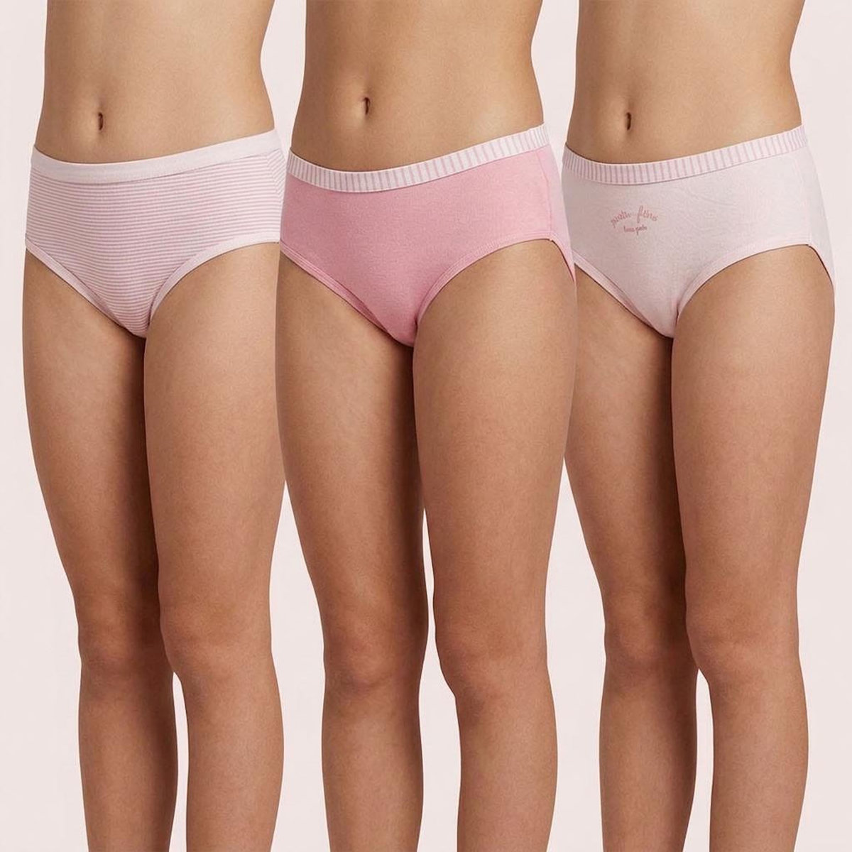 OZABI OZABI Pack Culottes Fille Coton - Lot de 6