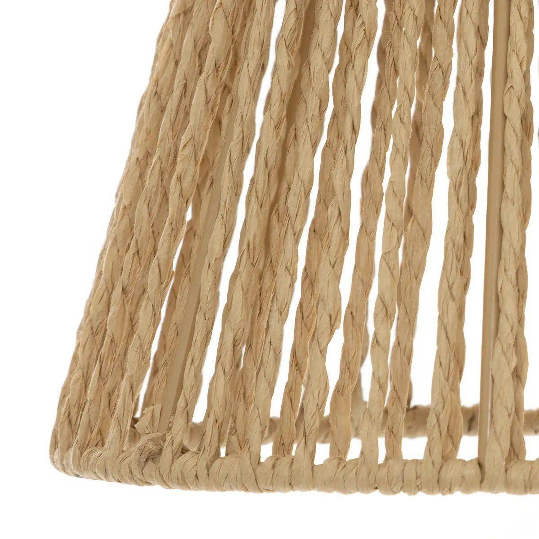 Voir la diapositive 2 : ATMOSPHERA Suspension 3 Têtes  Giada  77cm Naturel