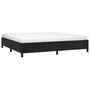 Voir la diapositive 3 : VIDAXL Cadre de lit sans matelas noir 200x200 cm velours