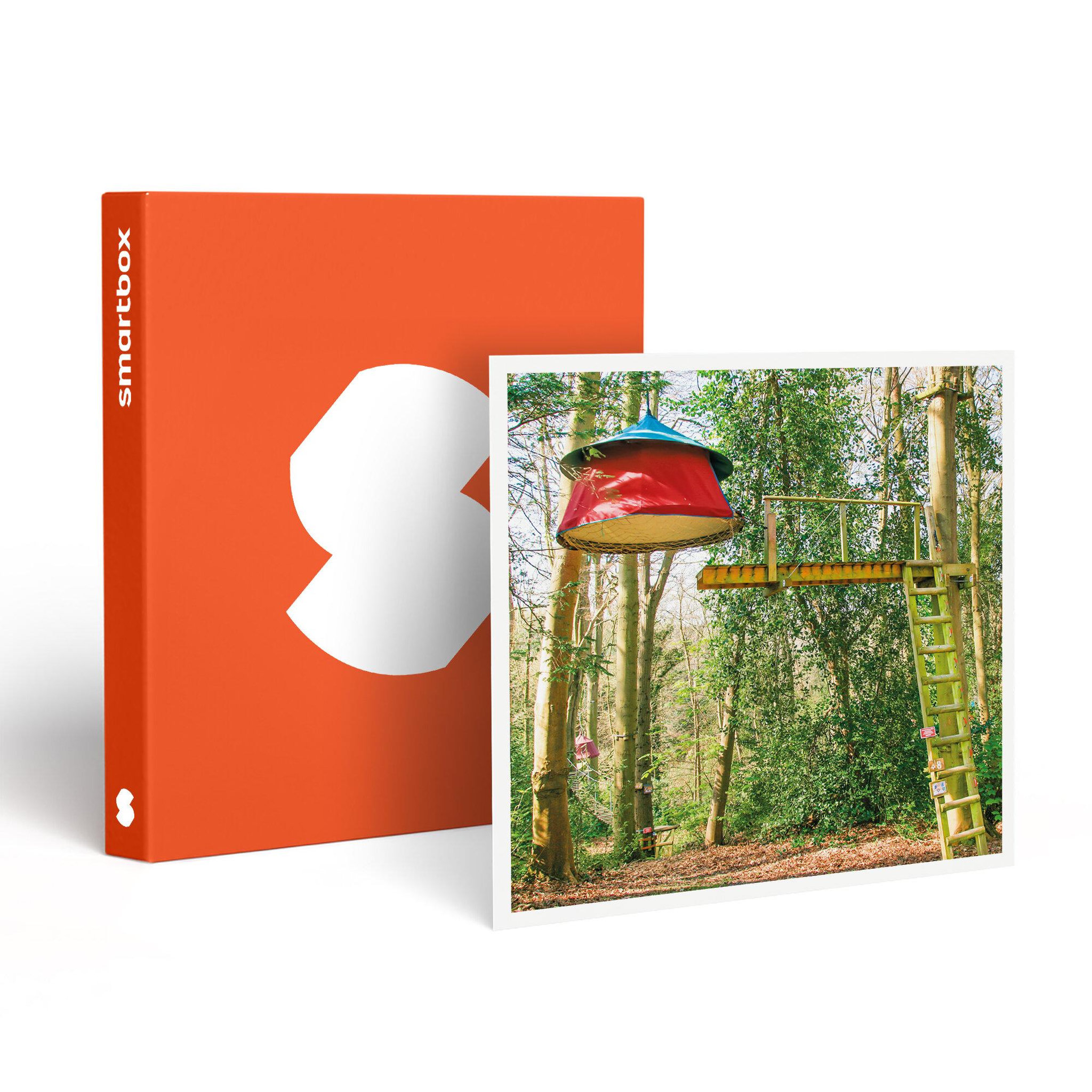 Smartbox 2 jours en tente suspendue dans les arbre en normandie - coffret cadeau séjour
