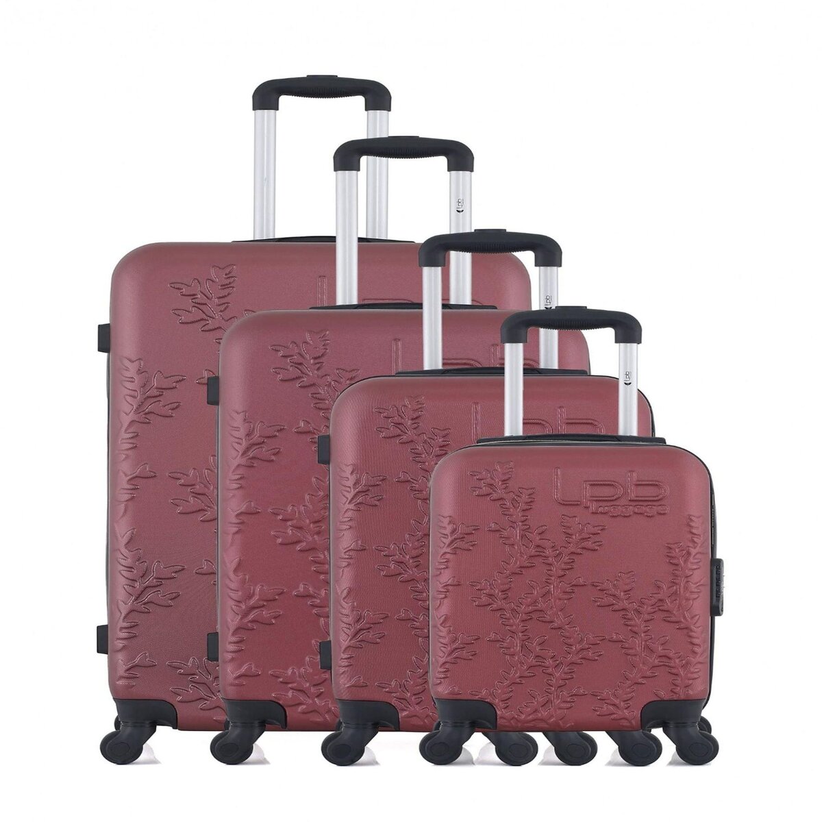 LES P'TITES BOMBES LPB LPB LUGGAGE - Set de 4 Valises NAIS-M 75 cm 4 Roues