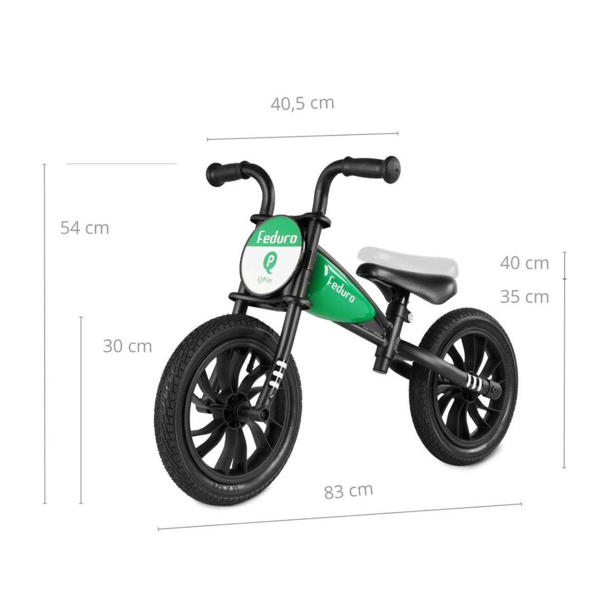 Voir la diapositive 3 : QPLAY Draisienne  feduro vert