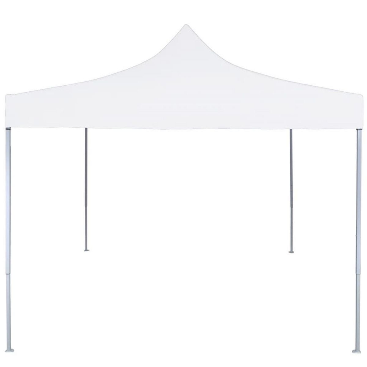 VIDAXL Tente reception pliable professionnelle 2x2 m Acier Blanc