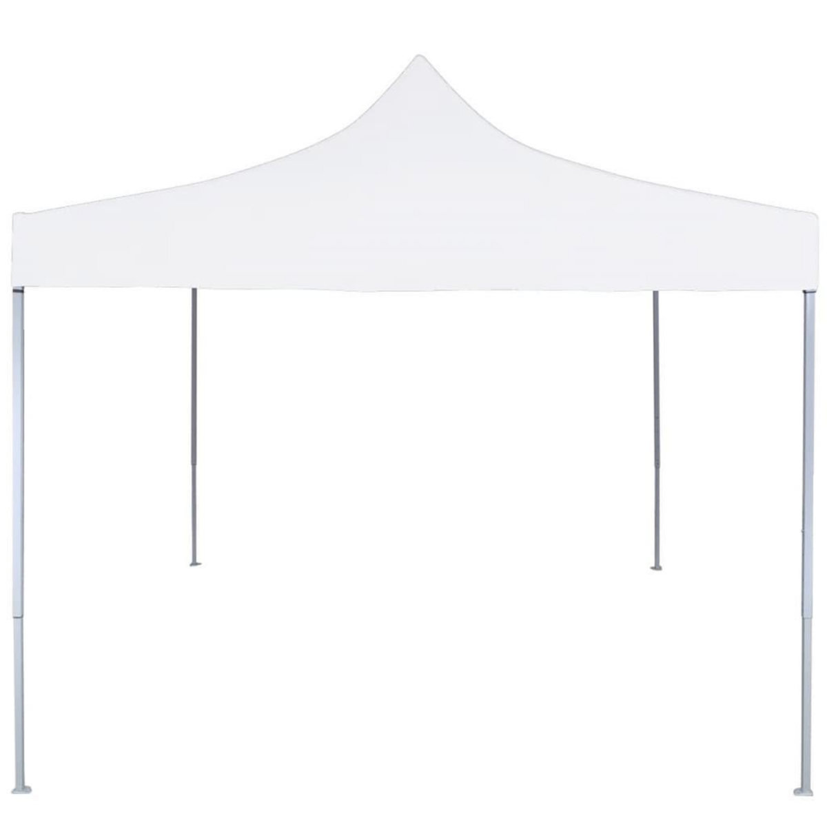 VIDAXL Tente reception pliable professionnelle 2x2 m Acier Blanc