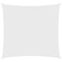 Voir la diapositive 2 : VIDAXL Voile de parasol tissu oxford carre 4x4 m blanc