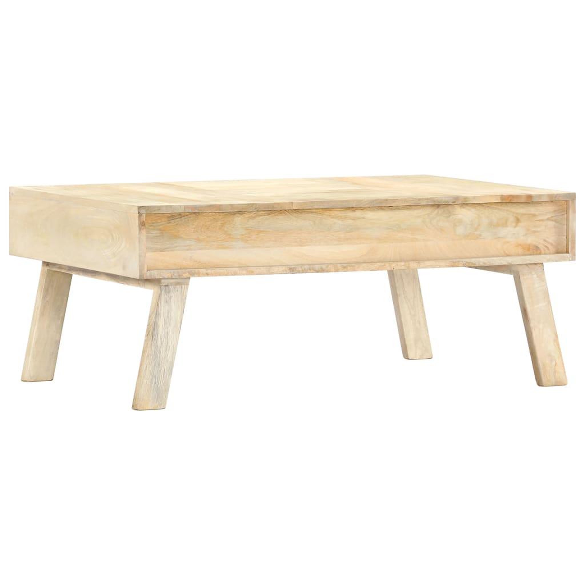 Voir la diapositive 4 : VIDAXL Table basse 100x60x40 cm Bois de manguier massif