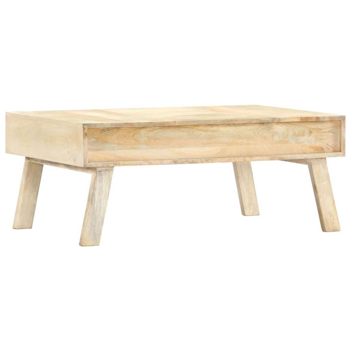 VIDAXL Table basse 100x60x40 cm Bois de manguier massif