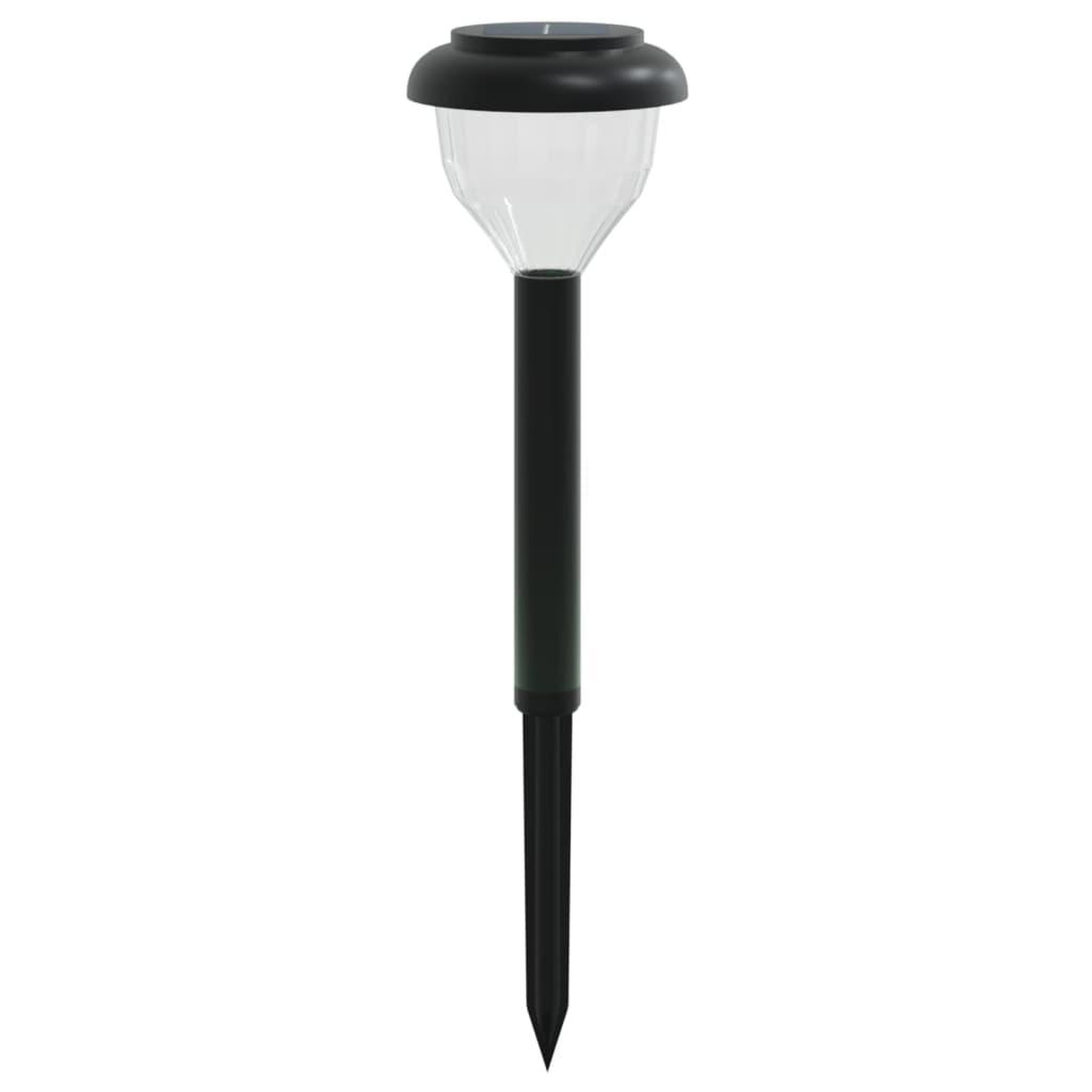 Voir la diapositive 4 : VIDAXL Lampes solaires d'allees et piquets de sol 4pcs blanc chaud RVB