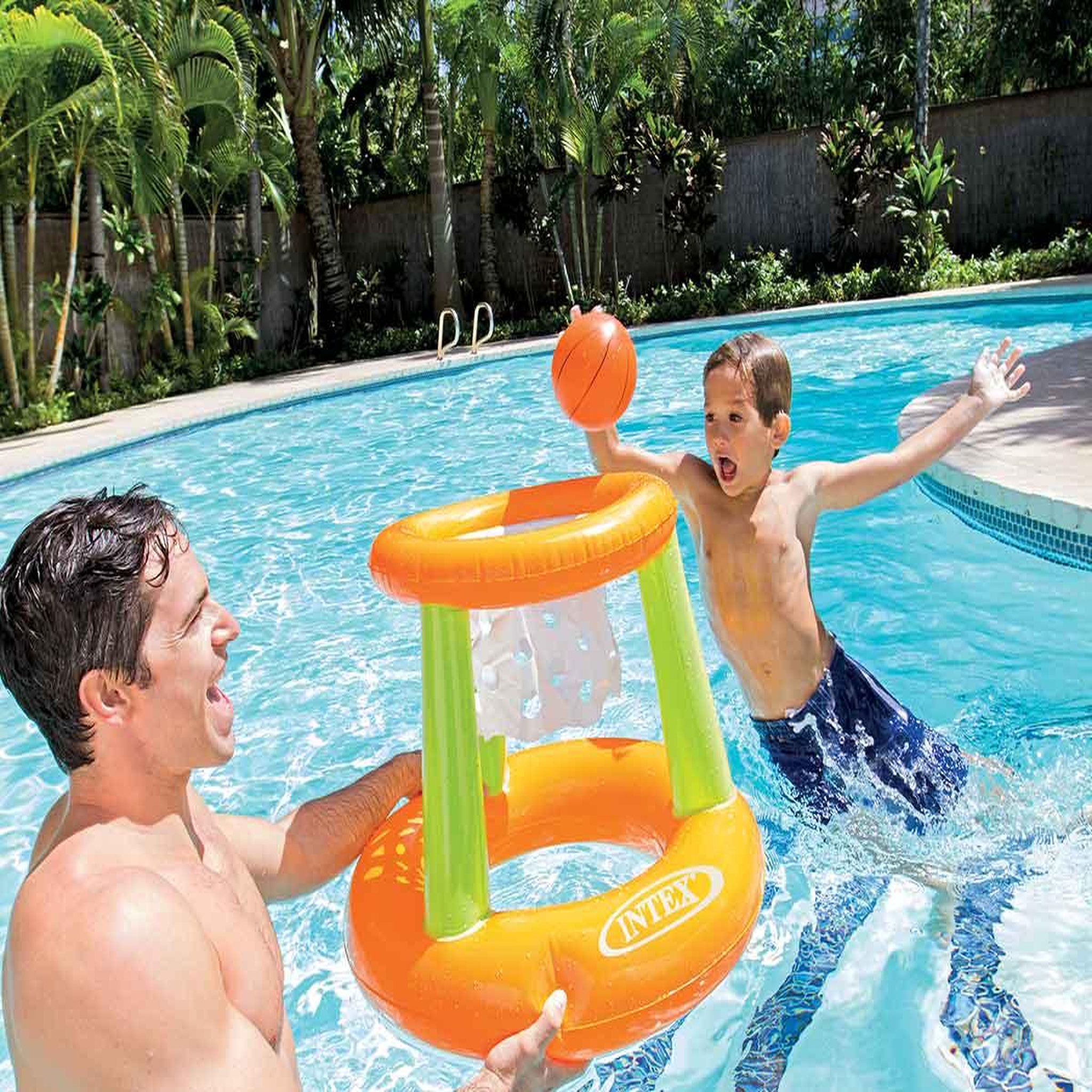 Voir la diapositive 3 : INTEX Jeu de basket flottant - intex